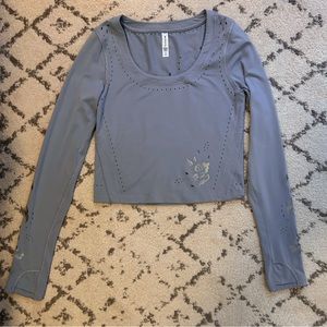 Athleta Long Sleeve Crop Shirt